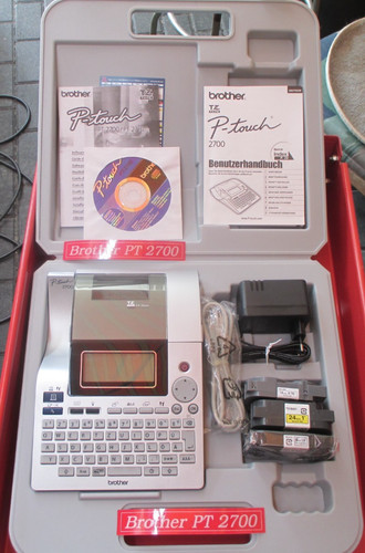 Top brother touch 2700 - p-touch,