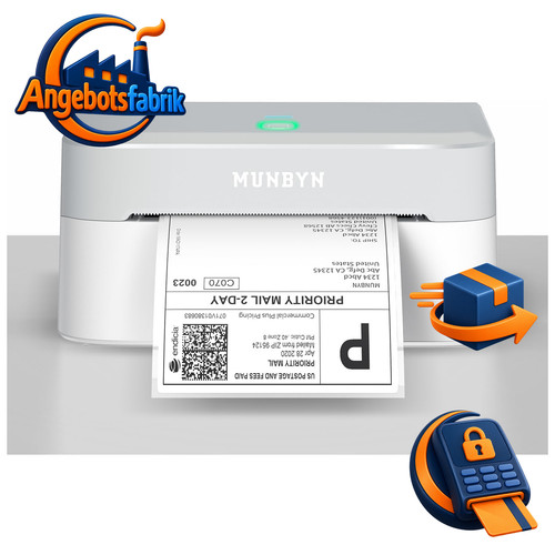 Etikettendrucker bluetooth 4x6 - bluetooth,
