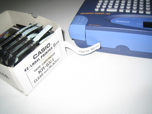 Beschriftungsgerät casio - beschriftungsgerät,