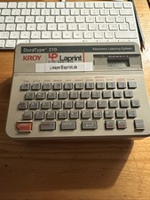 Kroy Dura Type 210 Label