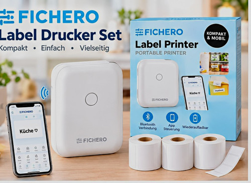 Fichero tragbares label - fichero,