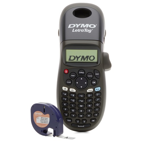 Dymo letratag 100h - lt-100h, schwarz