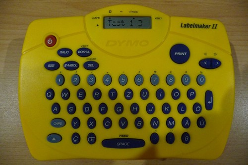 Beschriftungsgerät dymo - beschriftungsgerät,