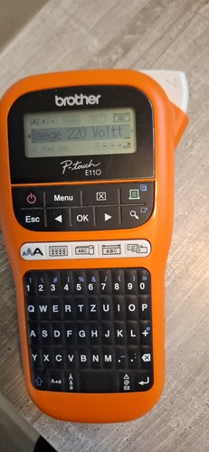 Brother touch e110 - brother, p-touch