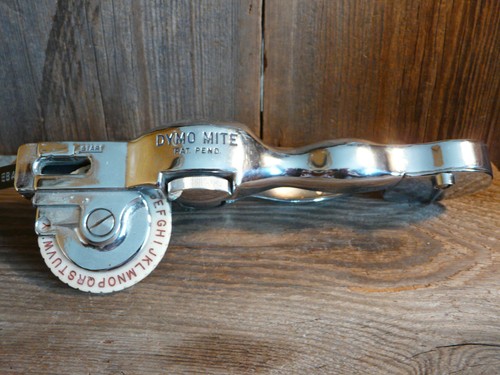 Dymo mite tapewriter - tapewriter, vintage