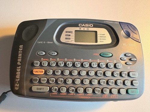 Casio label printer - casio, kl-100e